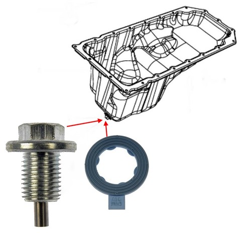 ölablaßschraube mit magnet - Ölablaßschraube,
